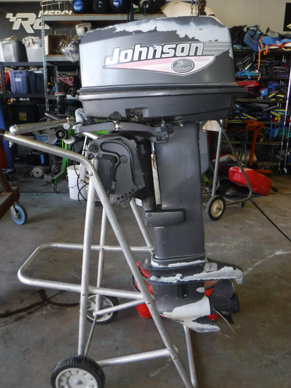 1999 Johnson "30hp 2-Stroke" Outboard Motor - Image 4