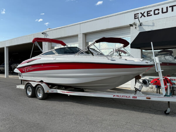 2004 24' Crownline "240 EX" Deck Boat - Image 2